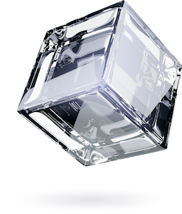 Glass cube — artificial intelligence