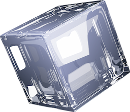 Glass cube — Internet of Things