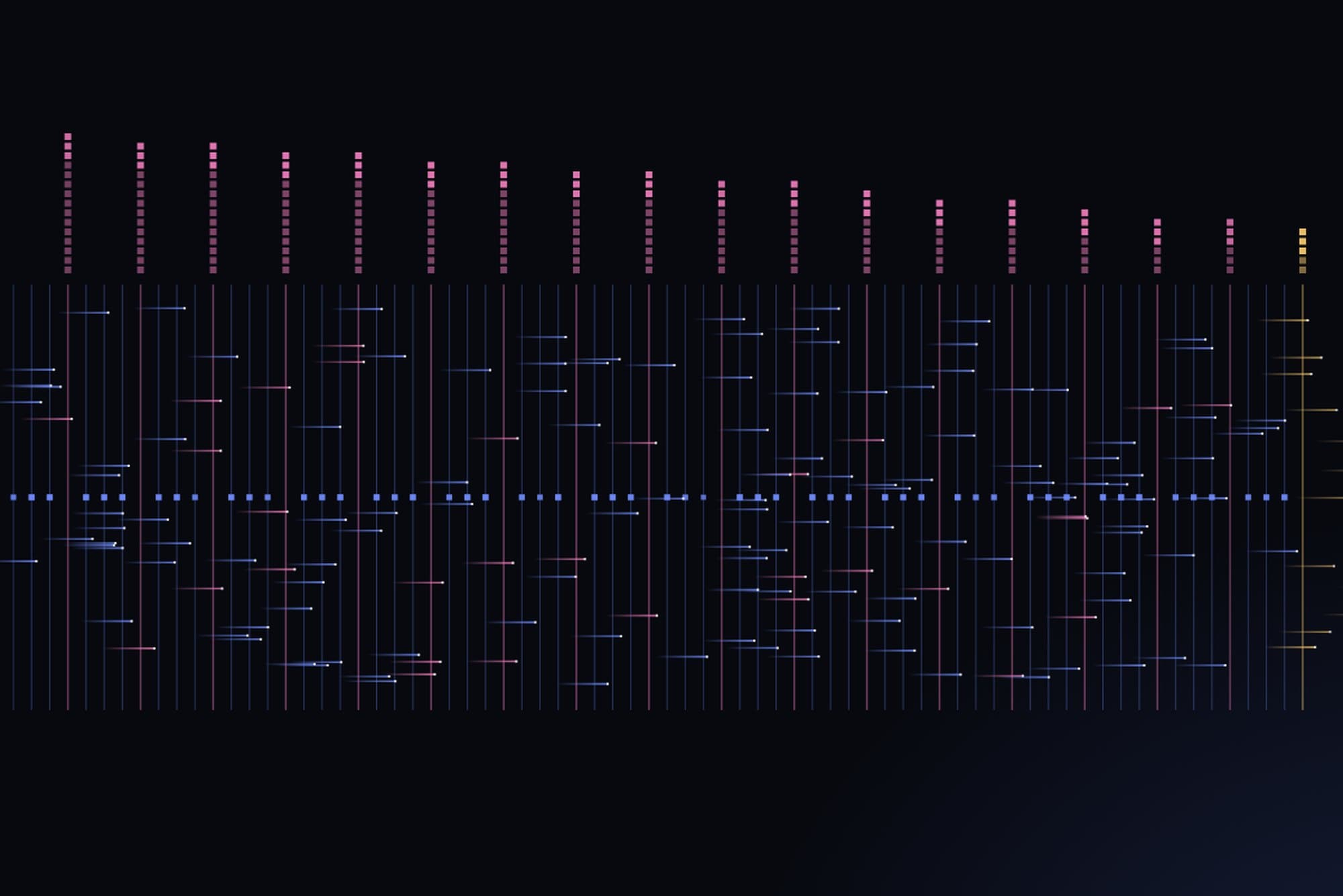 Tokens streaming through Volundr's 72 layers